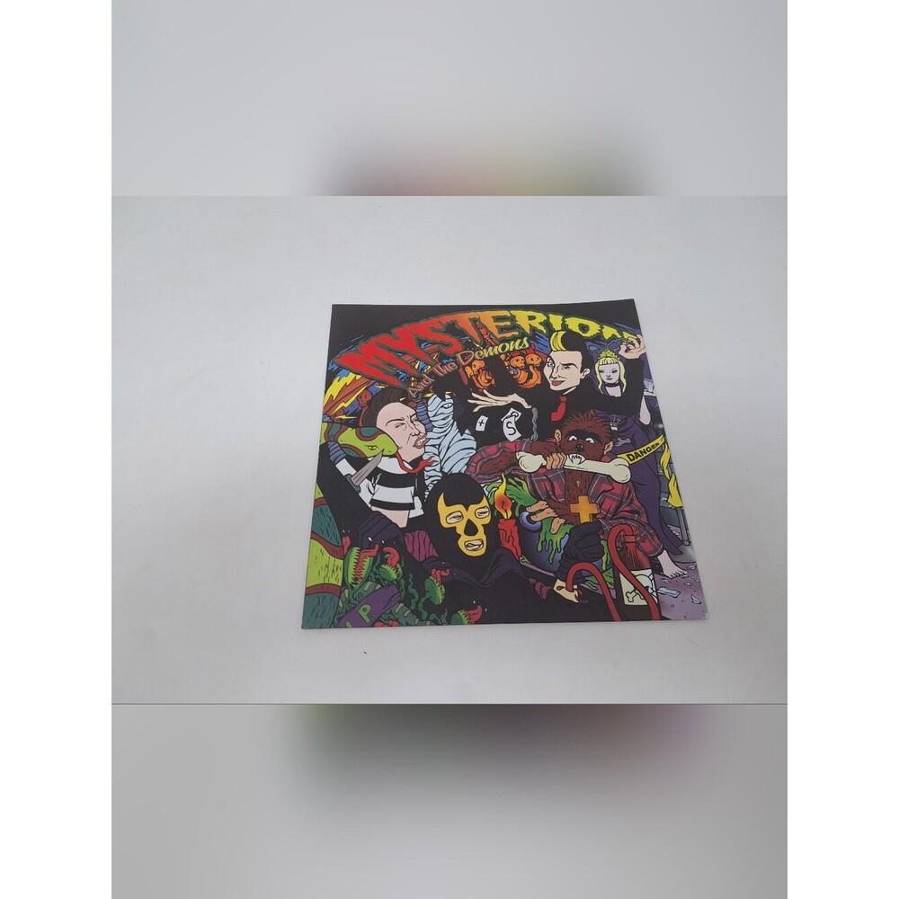 Mysterion and the Demons Vinyl Record Mindreader Wolfman Monster Girls Horror 7"